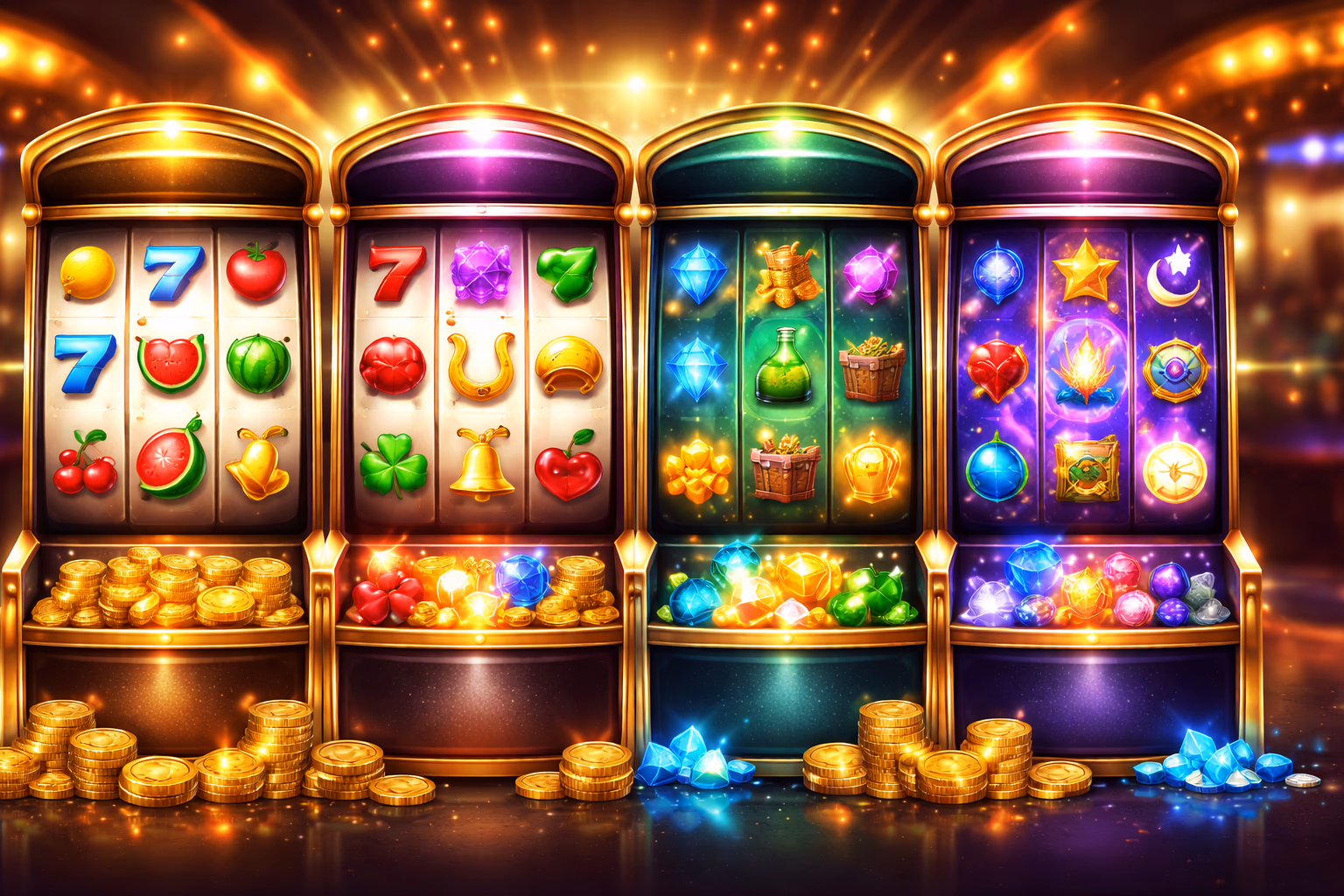 Tragamonedas destacadas y categorías de carretes 5BET